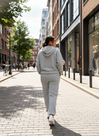 Set de pants con aplicación de brillos