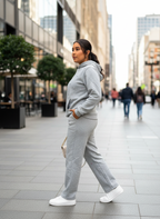 Set de pants con aplicación de brillos