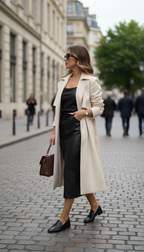 Vestido Vinipiel de Corte Clásico