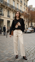 Sweater Caballo de Punto | Sweater Tejido Trenzado Elegante