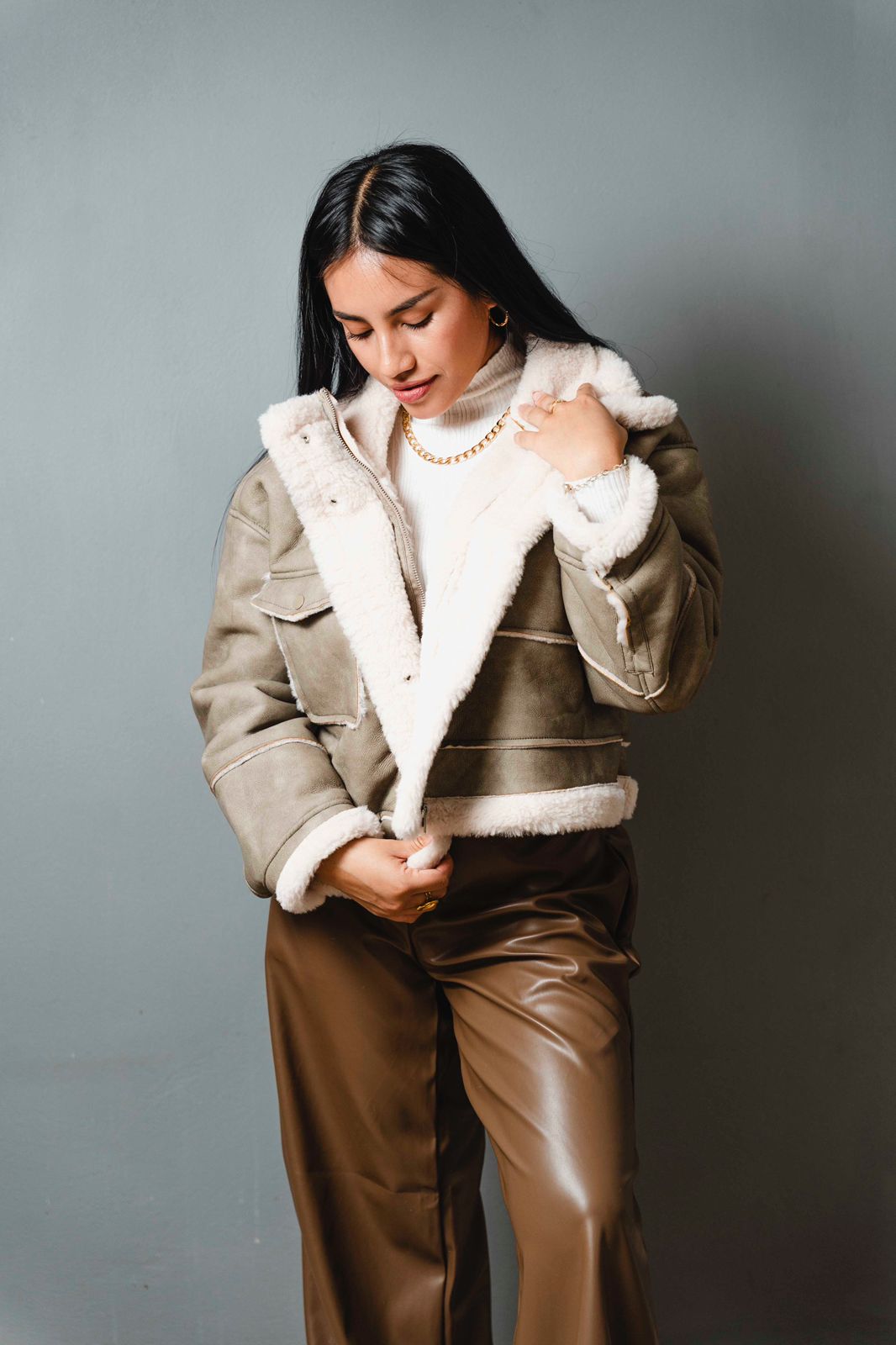 Chaqueta Aspen Luxe | Chaqueta de Invierno Elegante con Forro Cálido