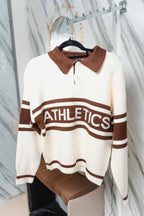 Sweater Cambridge Club | Sweater Clásico Elegante de Punto para Mujer