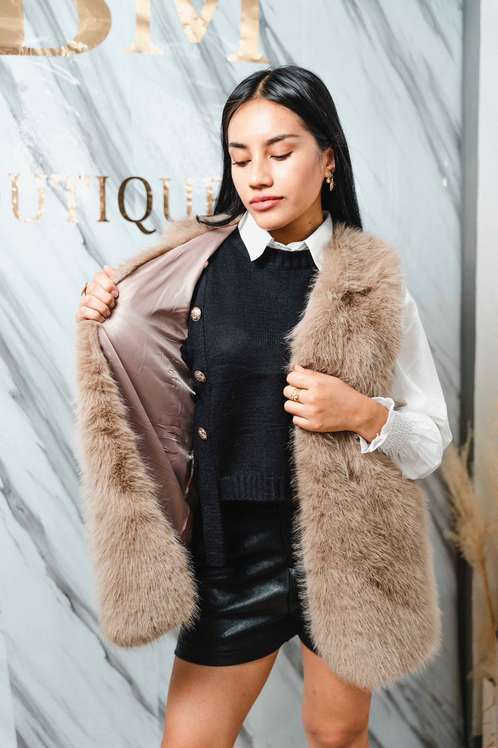 Chaleco de Peluche Suave | Chaleco Cálido para Mujer