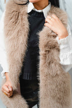 Chaleco de Peluche Suave | Chaleco Cálido para Mujer