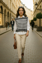 Chaleco de punto con camisa Heritage Classic