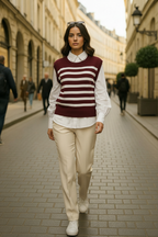 Chaleco de punto con camisa Heritage Classic